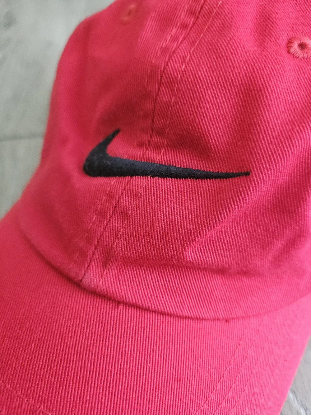 Nike Hot Pink Cap with Black Swoosh